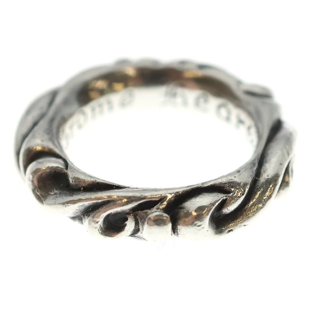 CHROME HEARTS(クロムハーツ) SCRL BAND スクロールバンド リング シルバー BCA351