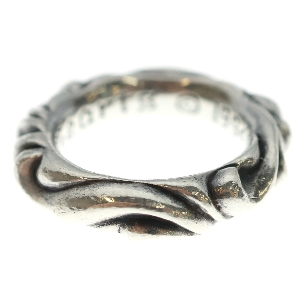 CHROME HEARTS(クロムハーツ) SCRL BAND スクロールバンド リング シルバー BCA351