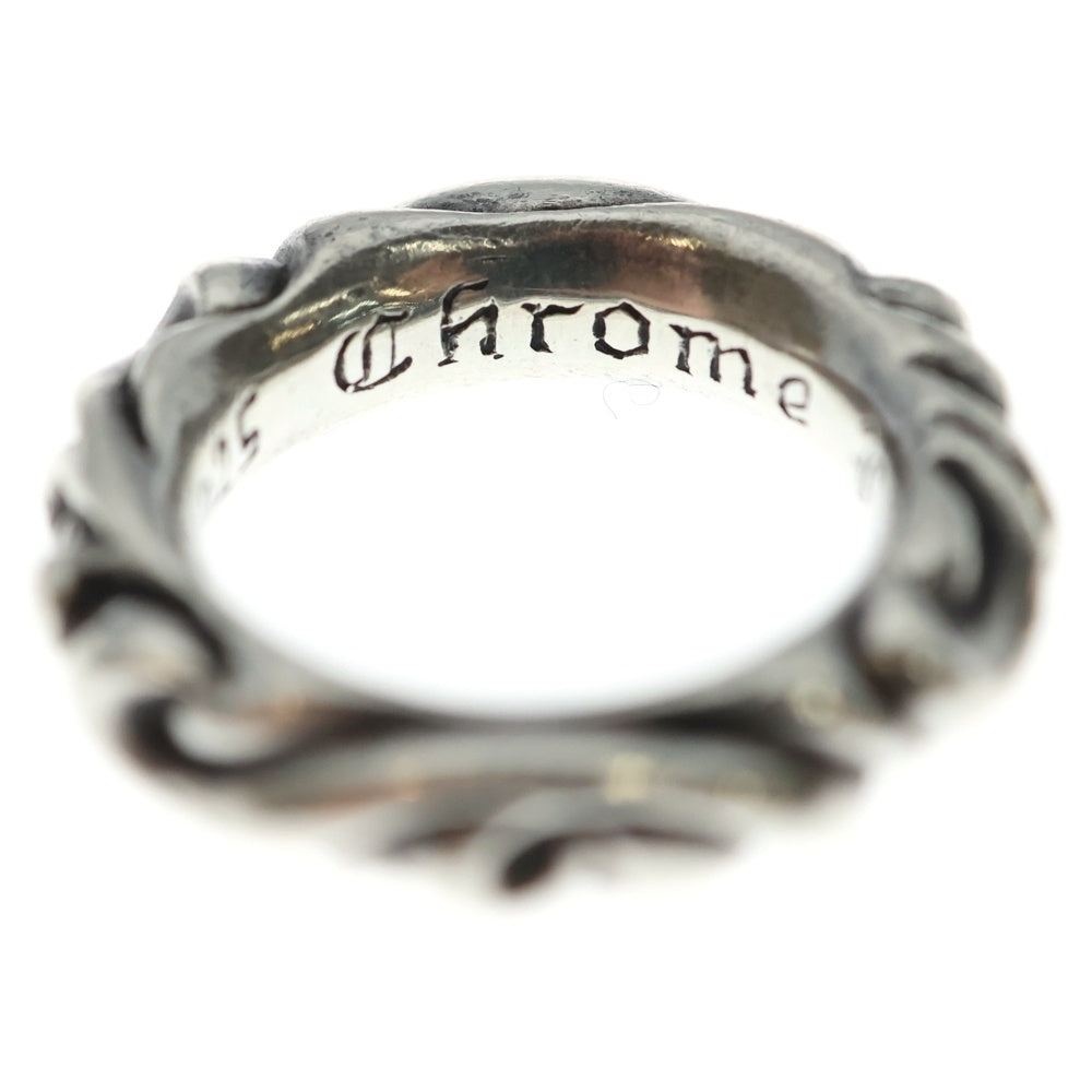CHROME HEARTS(クロムハーツ) SCRL BAND スクロールバンド リング シルバー BCA351