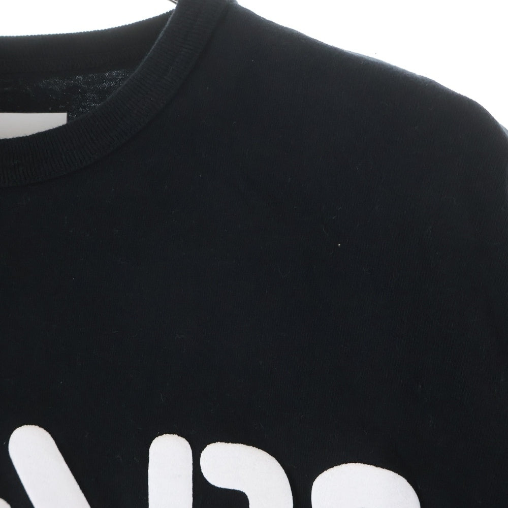 WTAPS(ダブルタップス) フロントロゴプリント クルーネック半袖Tシャツカットソー ブラック 241ATDT-CSM30