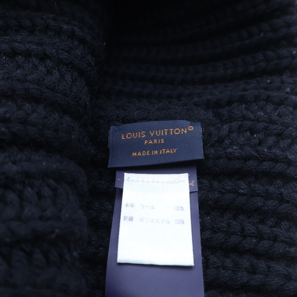 LOUIS VUITTON(ルイヴィトン) Only LV Beanie ビーニーオンリー LV ニット帽 ブラック M77277