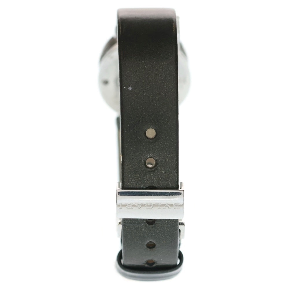 BVLGARI(ブルガリ) B-zero1 12Pダイヤ ブルーシェル クォーツ腕時計 シルバー