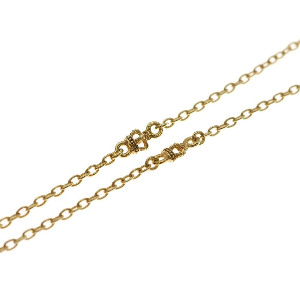 Justin Davis(ジャスティンデイヴィス) クラウンモチーフ チェーンネックレストップ ゴールド レディース