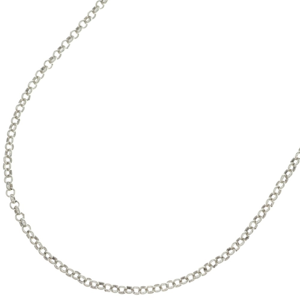 CHROME HEARTS(クロムハーツ) NECKCHAIN R18 オールド ロールチェーンネックレス 18inch シルバー BCA083