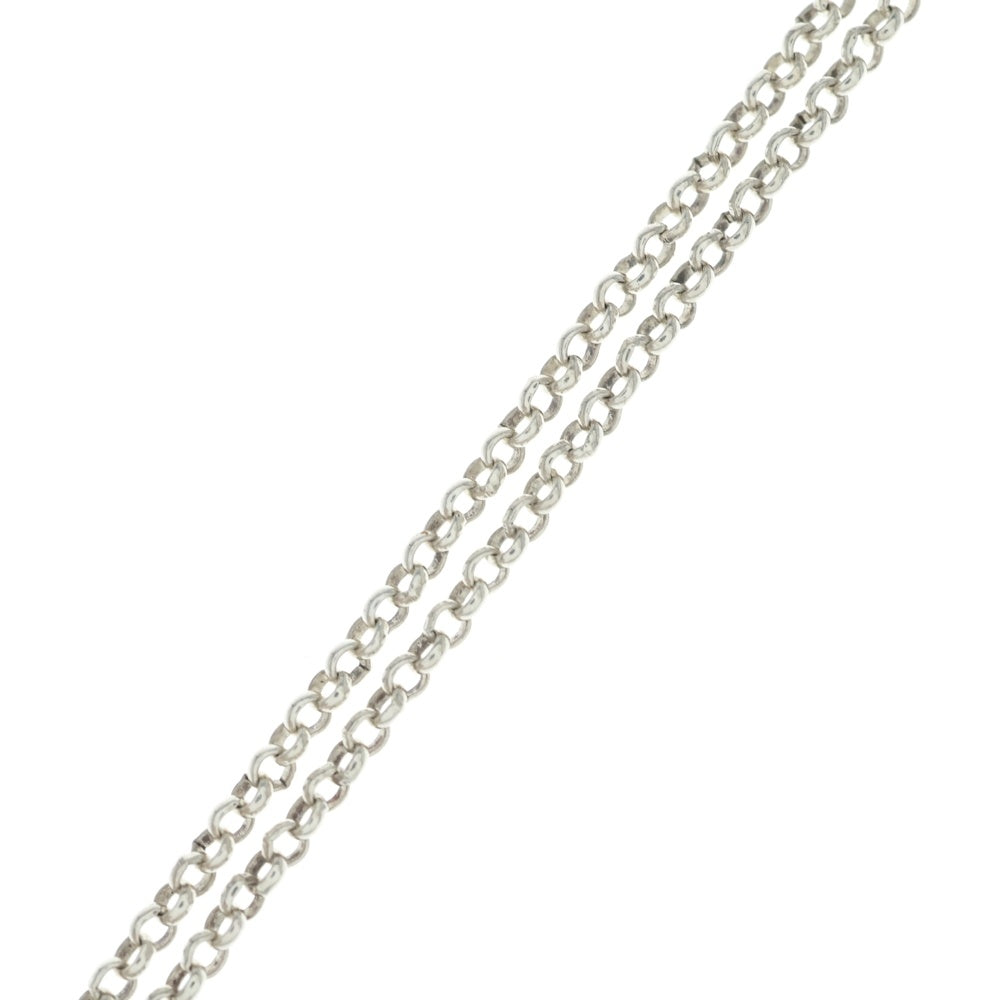 CHROME HEARTS(クロムハーツ) NECKCHAIN R18 オールド ロールチェーンネックレス 18inch シルバー BCA083
