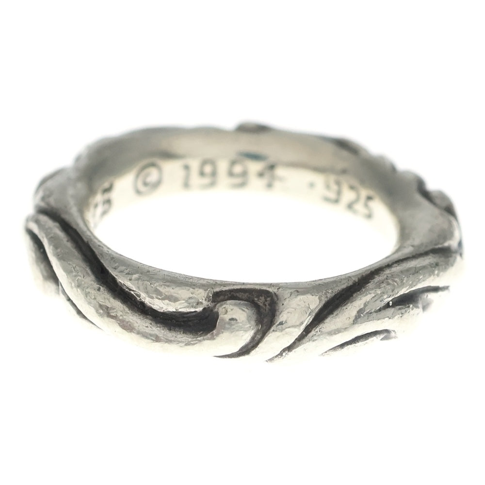 CHROME HEARTS(クロムハーツ) SCRL BAND スクロールバンド リング シルバー BCA351