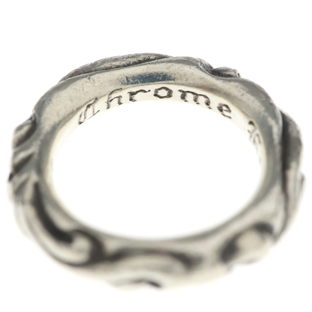 CHROME HEARTS(クロムハーツ) SCRL BAND スクロールバンド リング シルバー BCA351