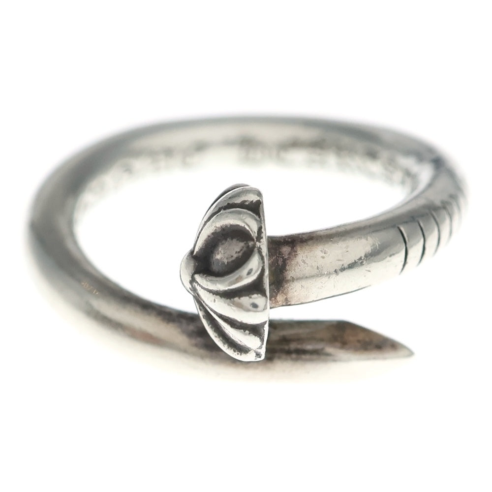 CHROME HEARTS(クロムハーツ) NAIL CRSBALL ネイル クロスボール リング シルバー BCA349