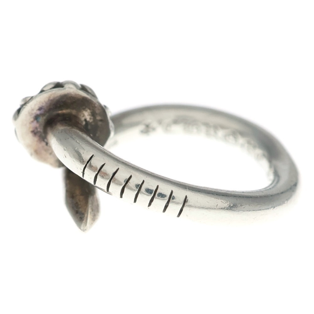 CHROME HEARTS(クロムハーツ) NAIL CRSBALL ネイル クロスボール リング シルバー BCA349