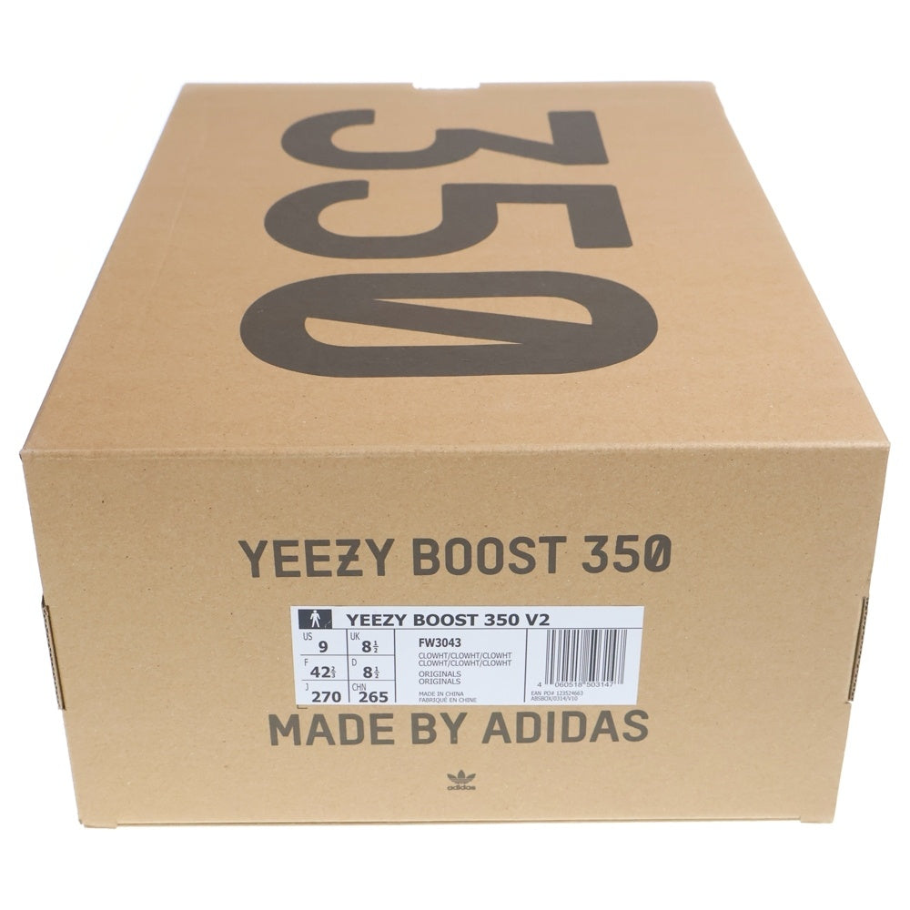 adidas(アディダス) YEEZY Boost 350 V2 Cloud White イージーブースト350V2 クラウドホワイト ローカットスニーカー US9/27cm FW3043