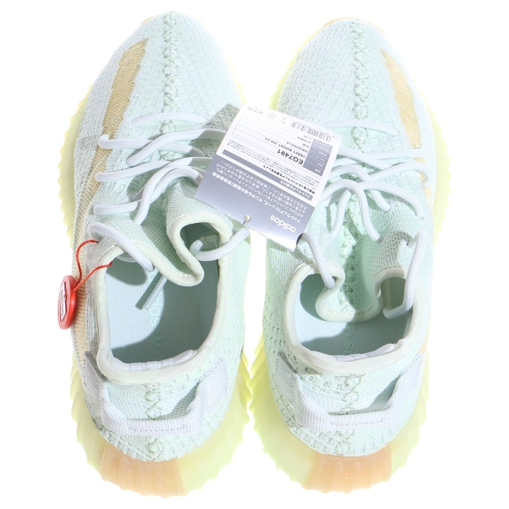 adidas(アディダス) YEEZY Boost 350 V2 Hyperspace イージーブースト350V2 ハイパースペース ローカットスニーカー ライトグリーン US9/27cm EG7491