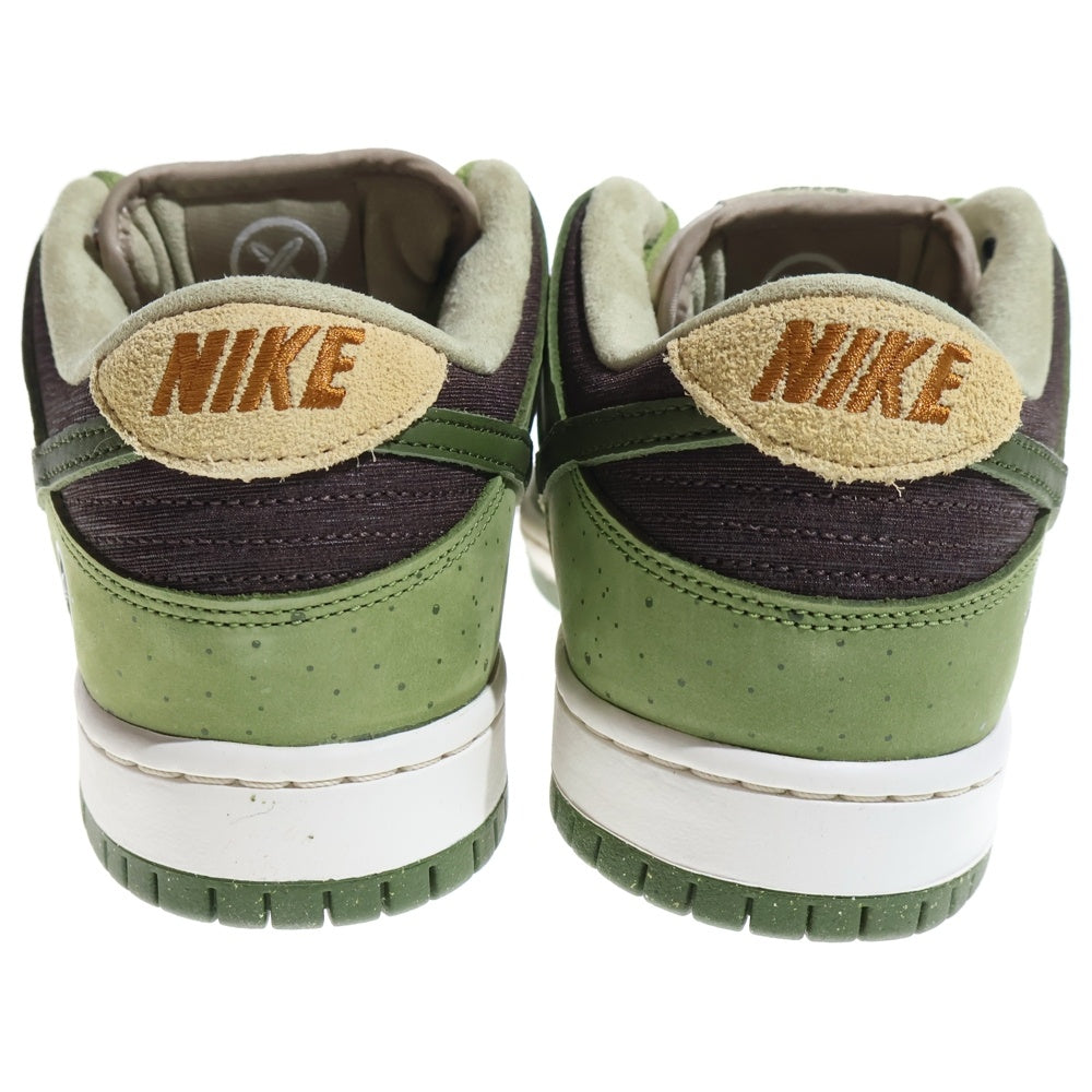 NIKE SB(ナイキエスビー) ×堀米雄斗 Dunk Low Matcha ダンク 抹茶 ローカットスニーカー カーキ US9/27cm HF8022-300