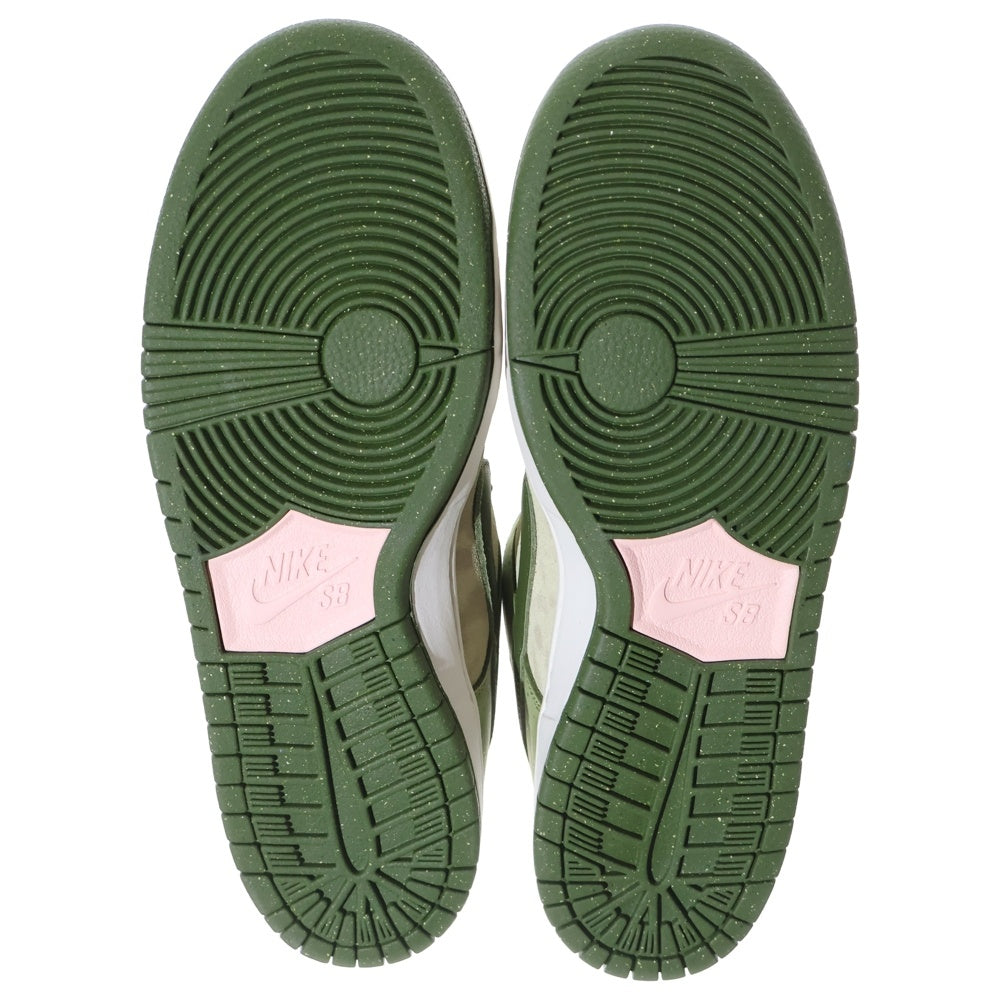 NIKE SB(ナイキエスビー) ×堀米雄斗 Dunk Low Matcha ダンク 抹茶 ローカットスニーカー カーキ US9/27cm HF8022-300