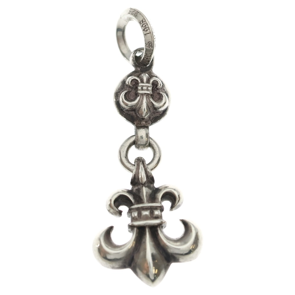 CHROME HEARTS(クロムハーツ) 1BALL BS FLEUR 1ボールBSフレアチャーム ペンダントトップ シルバー BCA198