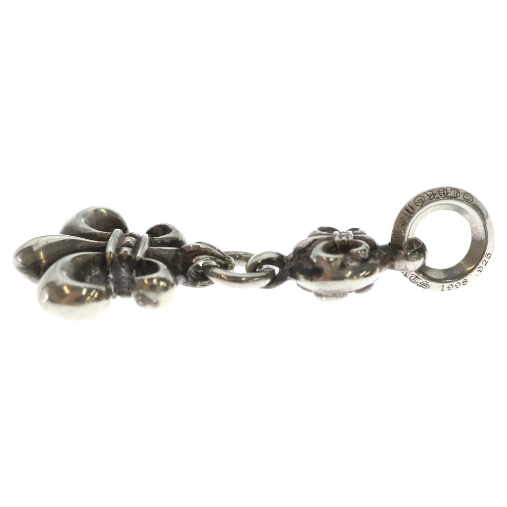 CHROME HEARTS(クロムハーツ) 1BALL BS FLEUR 1ボールBSフレアチャーム ペンダントトップ シルバー BCA198