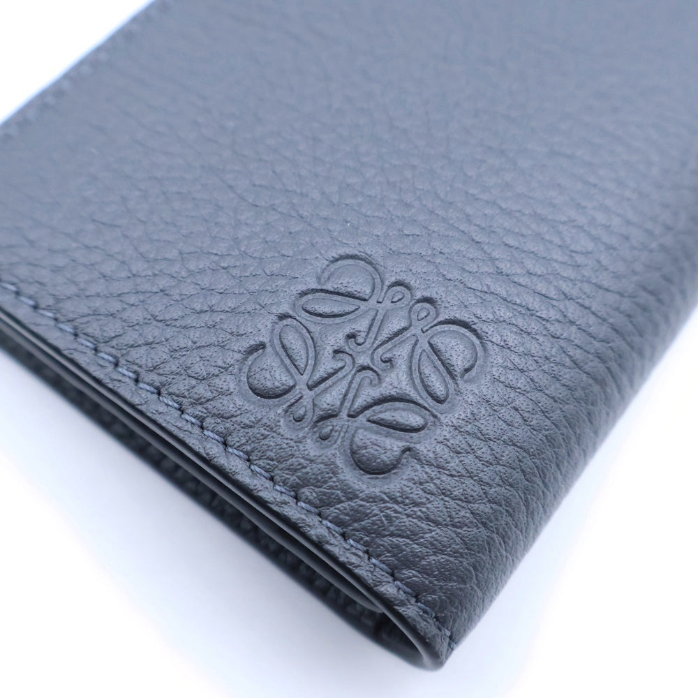 LOEWE(ロエベ) BUSINESS CARDHHOLDER アナグラムロゴ レザー ビジネスカードフォルダー グレー C660M97X05