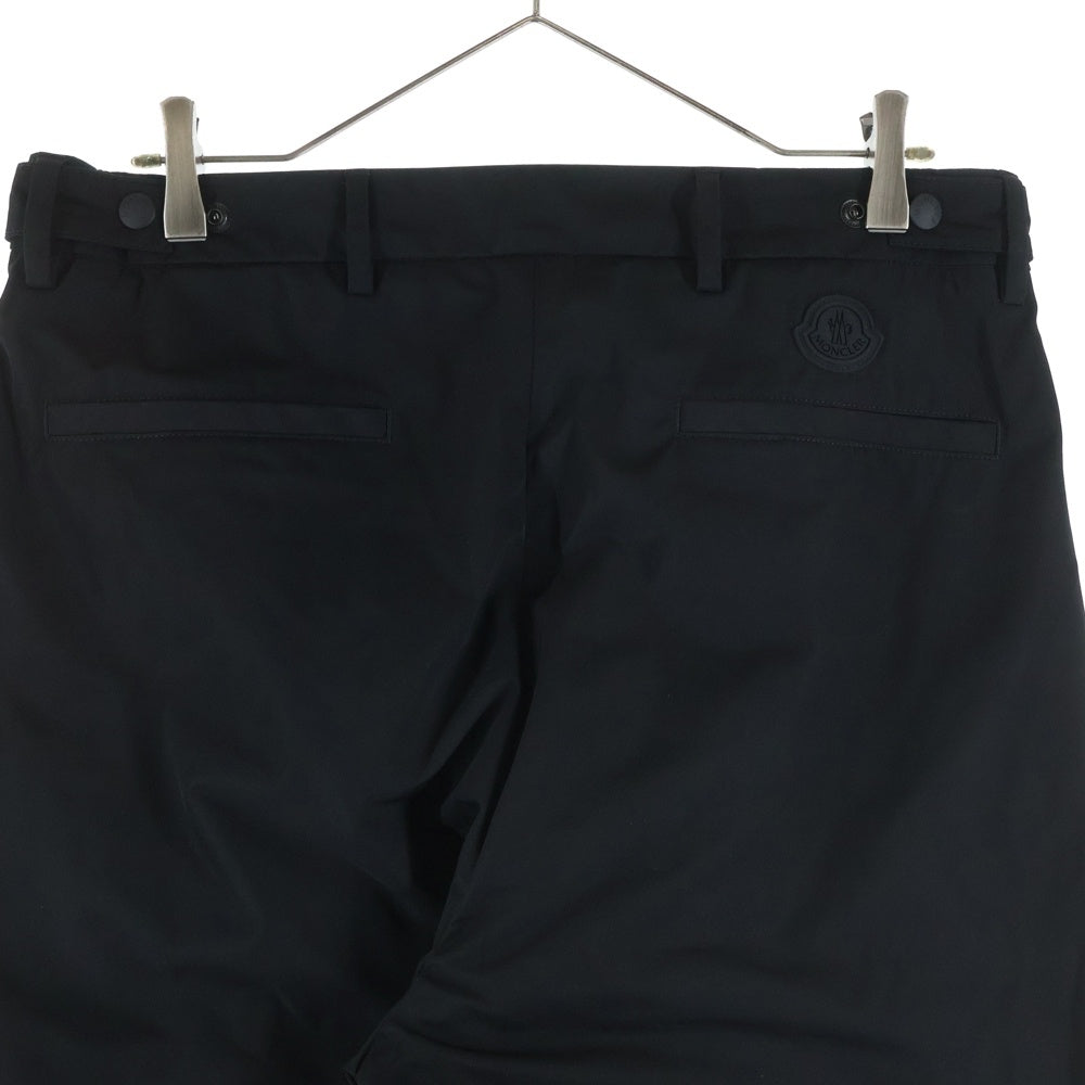 MONCLER モンクレール PANTALONI TROUSERS バックロゴ ストレートナイロンパンツ H20912A00006 5968X MONCLER(モンクレール) PANTALONI TROUSERS バックロゴ ストレート