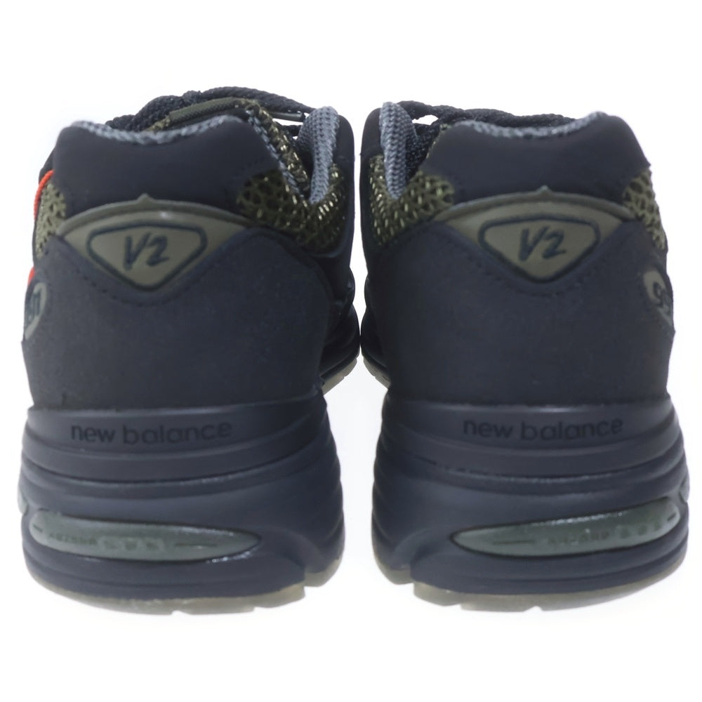 New Balance(ニューバランス) ×Stone Island 991V2 ストーンアイランド ローカットスニーカー ブラック US9.5/27.5cm U991SD2