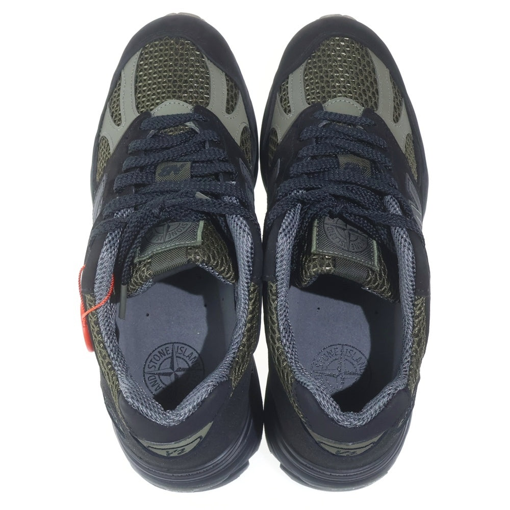 New Balance(ニューバランス) ×Stone Island 991V2 ストーンアイランド ローカットスニーカー ブラック US9.5/27.5cm U991SD2