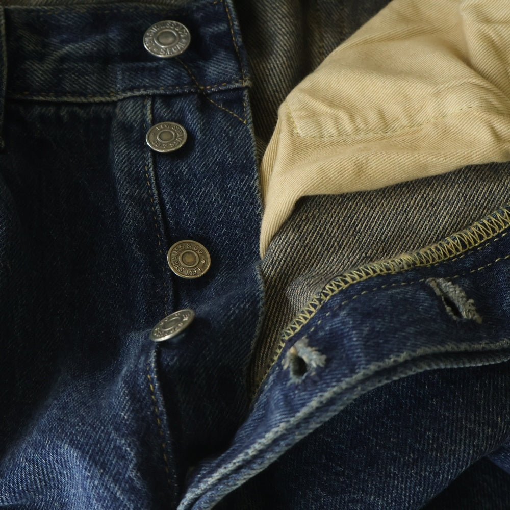 Levi's VINTAGE CLOTHING(リーバイス ビンテージ クロージング) 501XX 1955 ヴィンテージ加工 ストレートデニムパンツ インディゴ 50155-0096