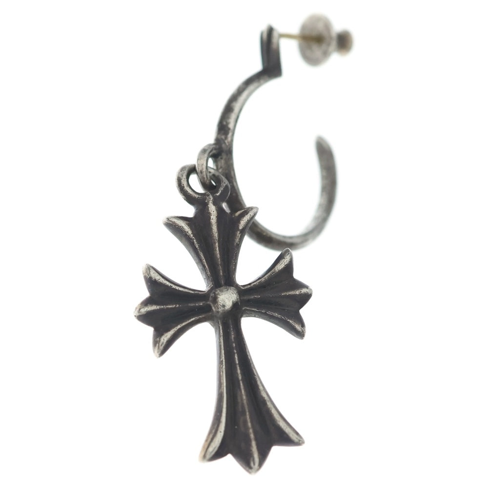 CHROME HEARTS(クロムハーツ) TINY CH CROSS タイニーCHクロス フープピアス シルバー BCA115