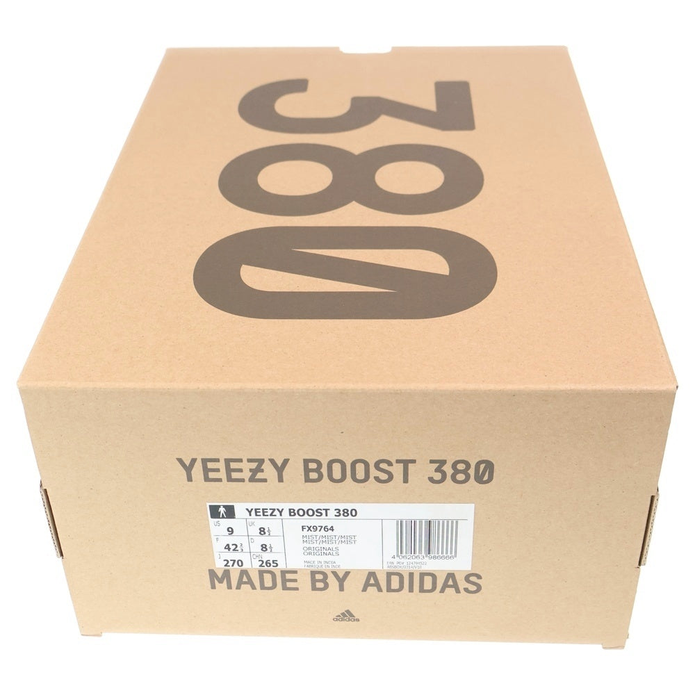 adidas(アディダス) YEEZY Boost 380 Mist イージーブースト380 ミスト ローカットスニーカー グレー US9/27cm FX9764