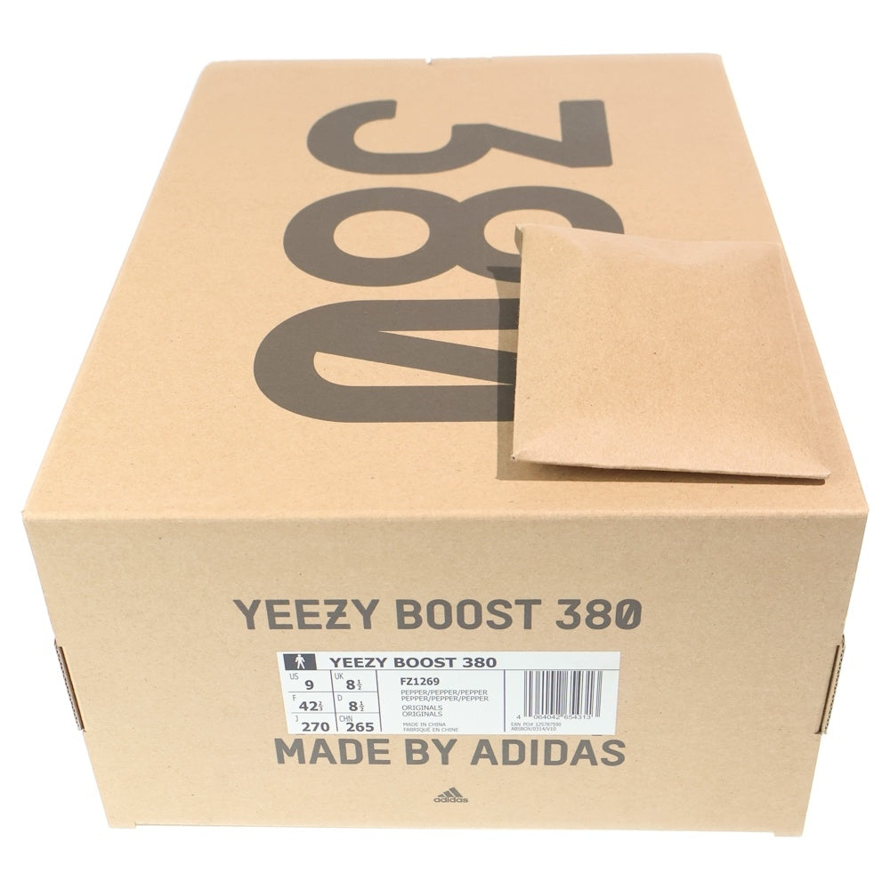 adidas(アディダス) YEEZY Boost 380 Pepper イージーブースト380 ペッパー ローカットスニーカー ホワイト US9/27cm FZ1269