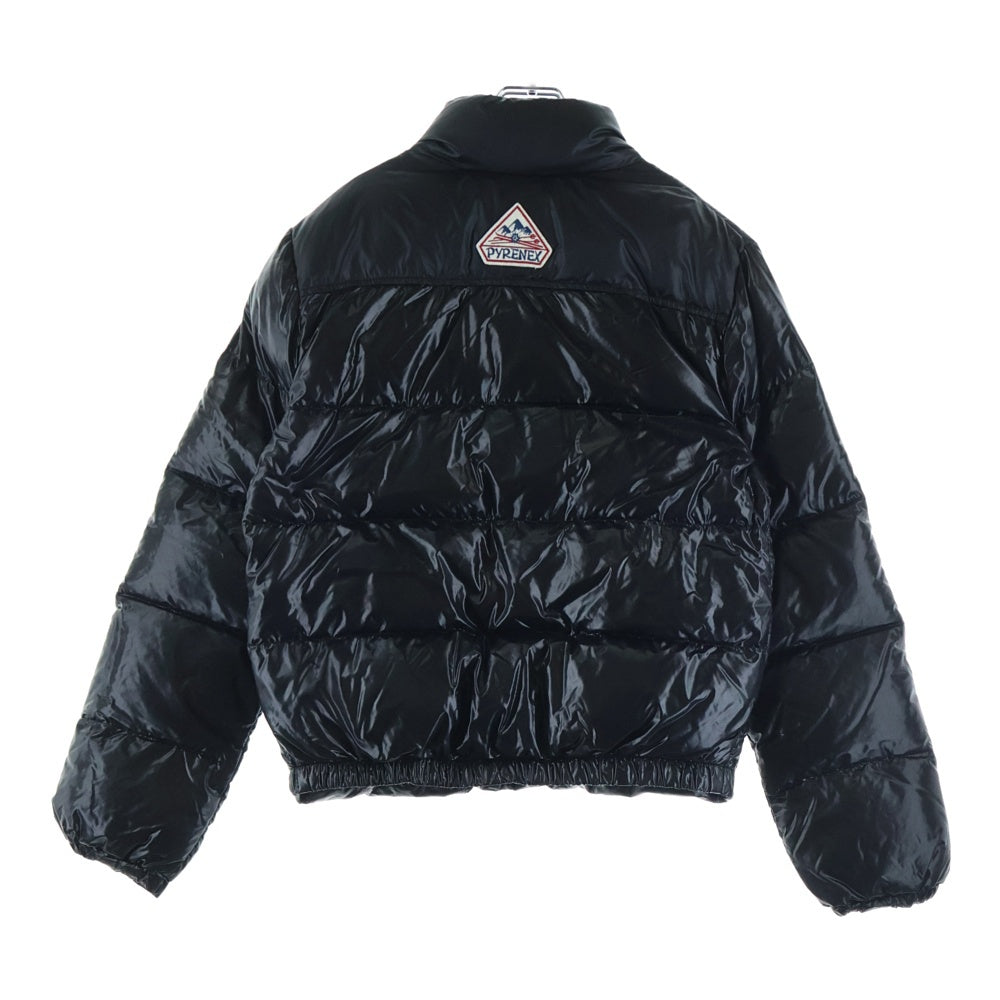 PYRENEX(ピレネックス) バックワッペンロゴ ダウンジャケット ブラック CFS1100101