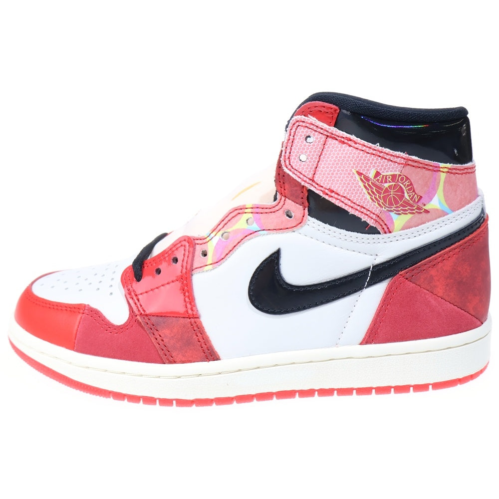 NIKE(ナイキ) ×スパイダーマン エアジョーダン1 レトロ ハイ OG SP スパイダーマン・アクロス・ザ・スパイダーバース ハイカットスニーカー US6.5/24.5cm DV1748-601