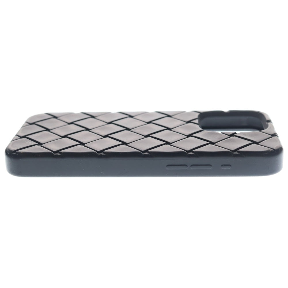 BOTTEGA VENETA(ボッテガヴェネタ) iPhone 16 Pro MAX Case イントレチャート ラバーシリコン アイフォン16プロマックス スマートフォンケース ブラック 828072V0EY01000