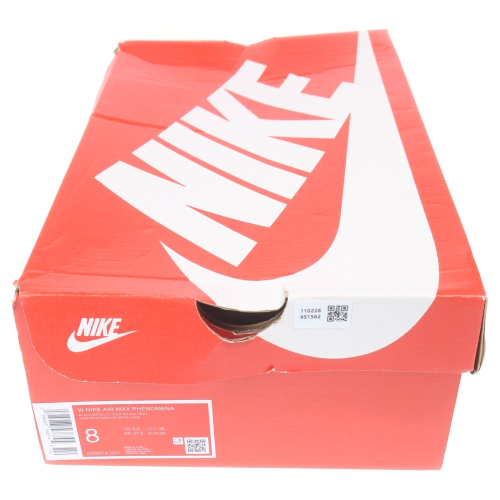 NIKE(ナイキ) WMNS Air Max Phenomena SWDC Black Metallic Gold エアマックス フェノメナ SWDC メタリックゴールド ローファー US8/25cm ブラックIM8814-001 レディース