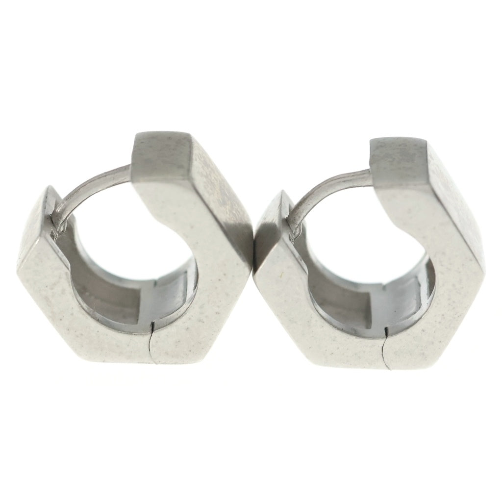 Maison Margiela(メゾンマルジェラ) ナンバリング ボルト&ナット フープピアス シルバー
