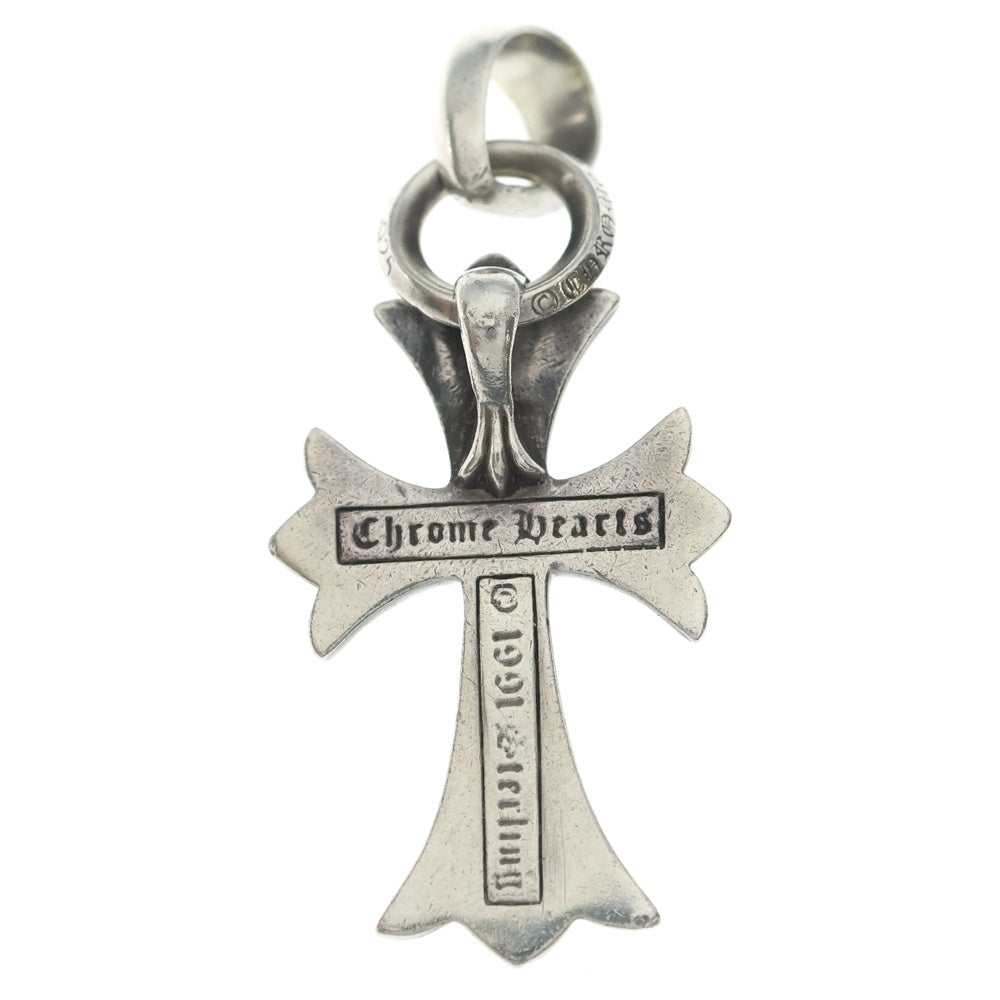 CHROME HEARTS(クロムハーツ) CH CRS SML W/BALE Wベイル スモールCHクロス ペンダントトップ シルバー BCA218