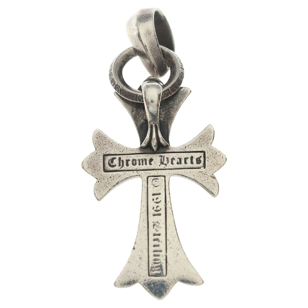 CHROME HEARTS(クロムハーツ) CH CRS SML W/BALE Wベイル スモールCHクロス ペンダントトップ シルバー BCA218