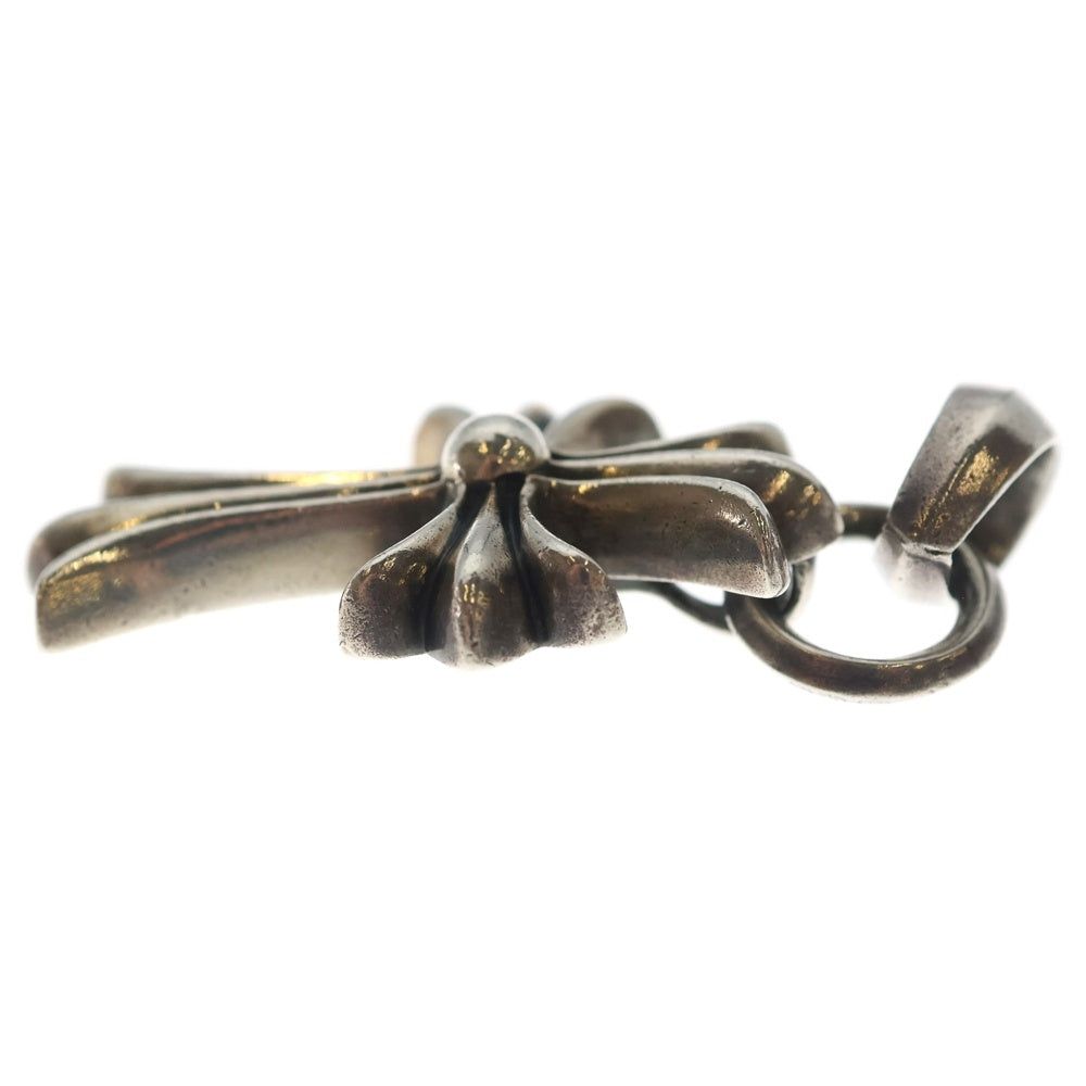CHROME HEARTS(クロムハーツ) CH CRS SML W/BALE Wベイル スモールCHクロス ペンダントトップ シルバー BCA218