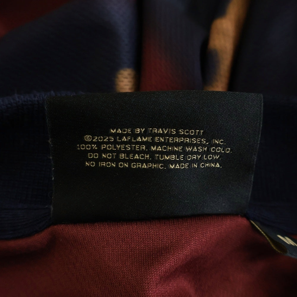 Cactus Jack(カクタスジャック) ×NIKE ×FC BARCELONA GAME JERSEY ナイキ バルセロナ 半袖ゲームジャージシャツ ネイビー/バーガンディ