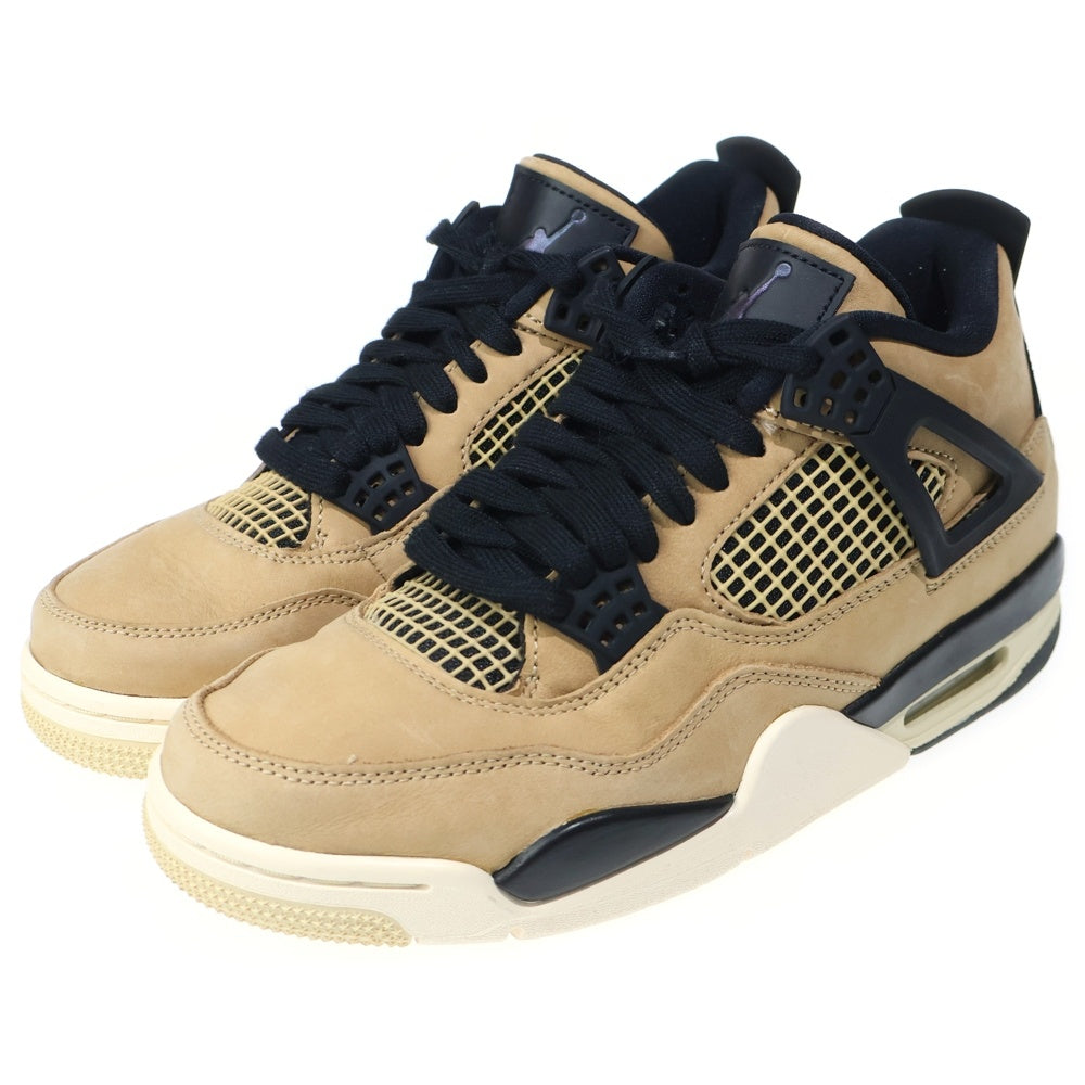 NIKE(ナイキ) WMNS Air Jordan 4 Mushroom ウィメンズ エアジョーダン4 マッシュルーム ハイカットスニーカー ブラウン US7.5/24.5cm AQ9129-200 レディース