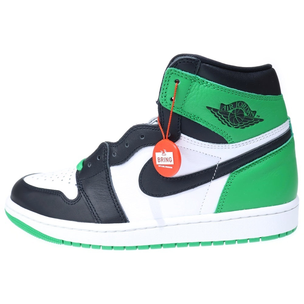NIKE(ナイキ) Air Jordan 1 Retro High OG Lucky Green エアジョーダン1 レトロ OG ラッキーグリーン ハイカットスニーカー US9/27cm DZ5485-031