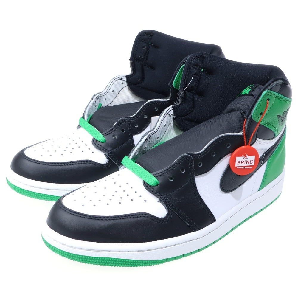 NIKE(ナイキ) Air Jordan 1 Retro High OG Lucky Green エアジョーダン1 レトロ OG ラッキーグリーン ハイカットスニーカー US9/27cm DZ5485-031