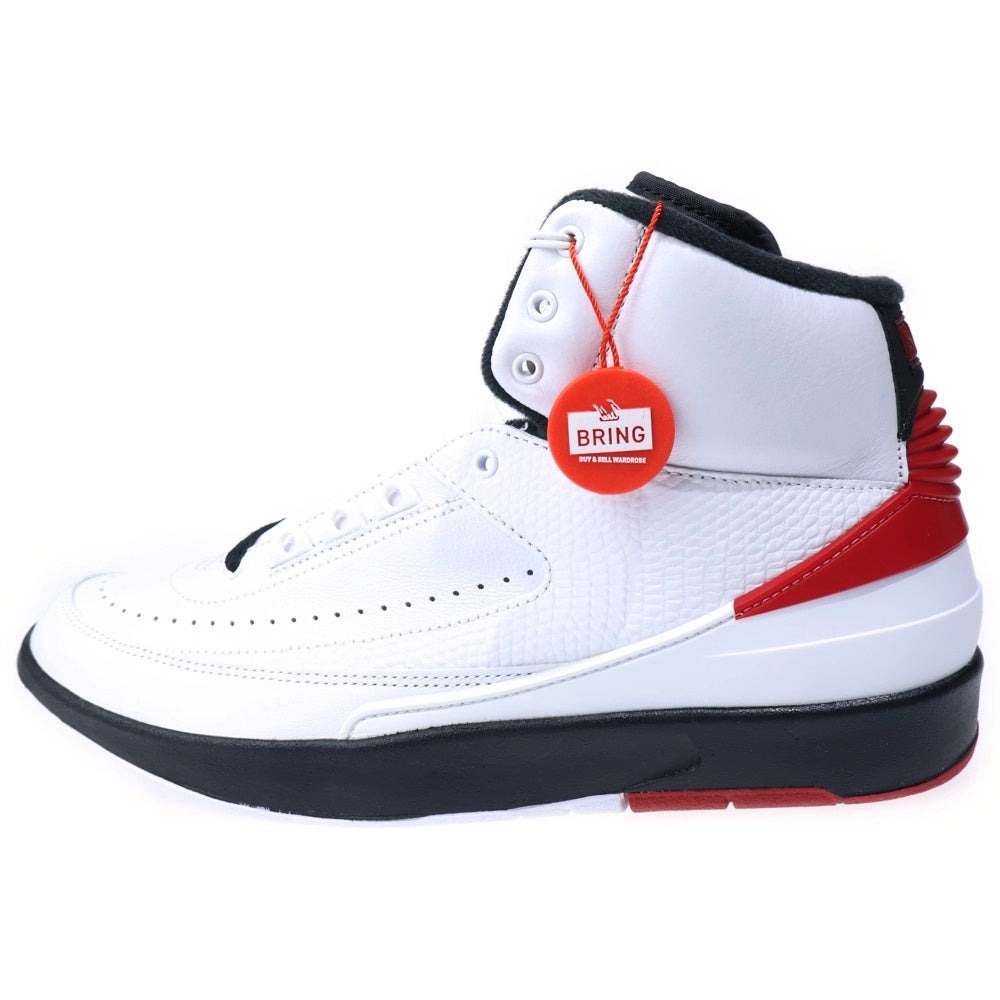 NIKE(ナイキ) Air Jordan 2 OG Chicago エアジョーダン2 OG シカゴ ハイカットスニーカー ホワイト/レッド US9/27cm DX2454-106