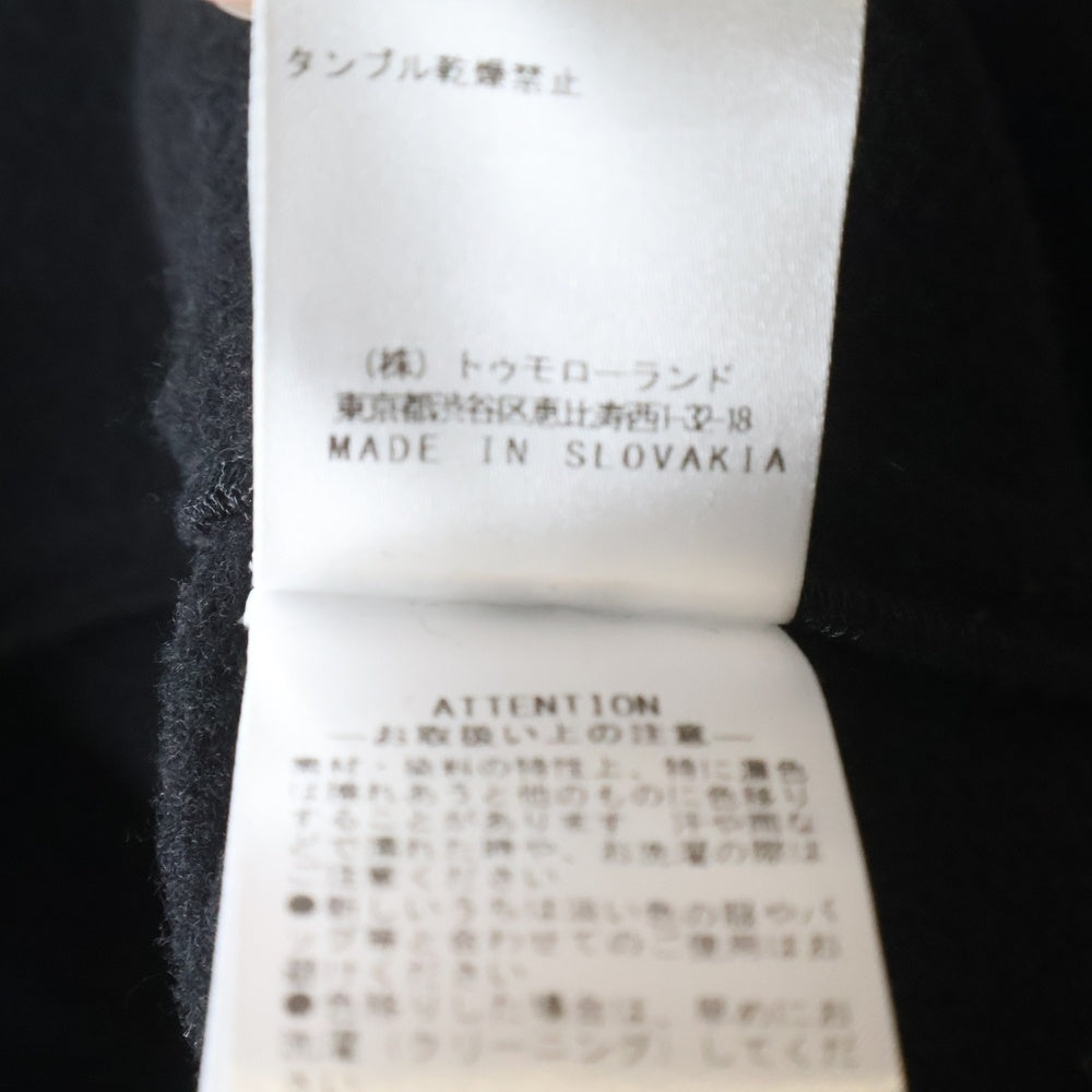 LEMAIRE(ルメール) WRAP COAT ダブルラップ ウールコート ブラック 92-08-44-08008