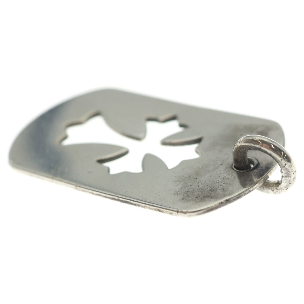 CHROME HEARTS(クロムハーツ) D TAG LRG CO CRS カットアウトクロスドッグタグ ラージ ペンダントトップ シルバー BCA239