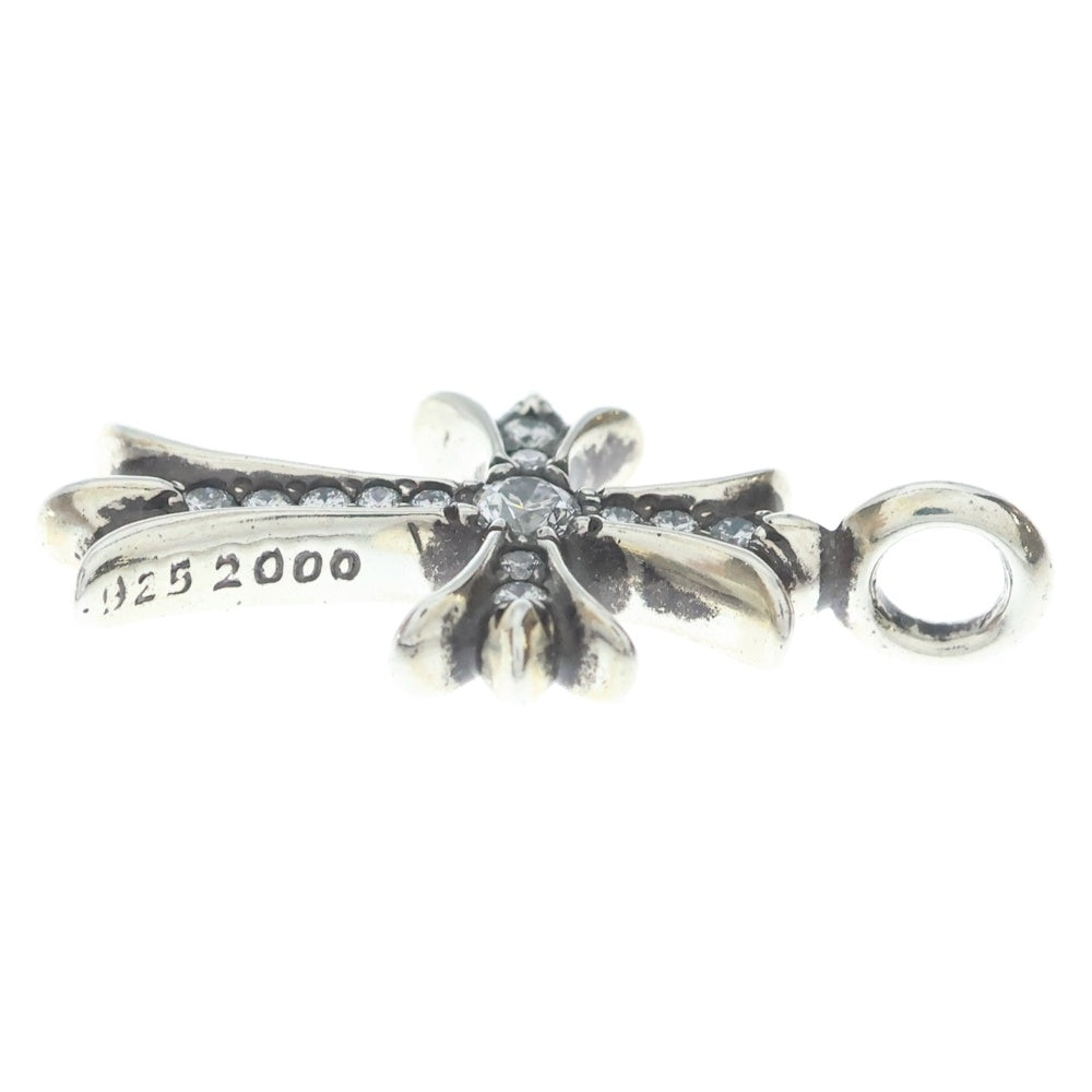 CHROME HEARTS(クロムハーツ) TNY CRSF P/DIA タイニーファットクロス PAVEダイヤ ペンダントトップ シルバー BCA323