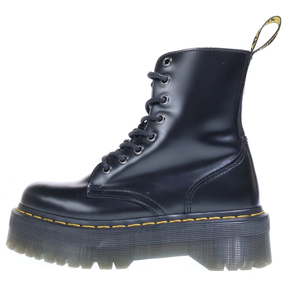Dr.Martens(ドクターマーチン) JADON 8ホール サイドジップ レザーブーツ レディース ブラック AW006