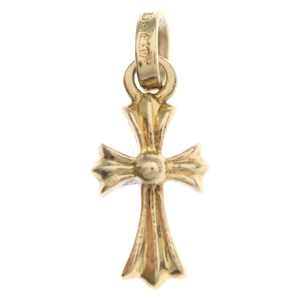 CHROME HEARTS(クロムハーツ) 22K CRS BBYFAT ベイビーファットクロス ペンダントトップ ゴールドBCA037