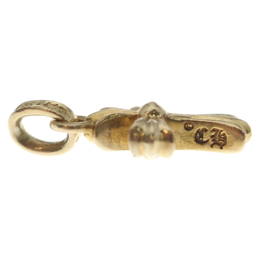 CHROME HEARTS(クロムハーツ) 22K CRS BBYFAT ベイビーファットクロス ペンダントトップ ゴールドBCA037