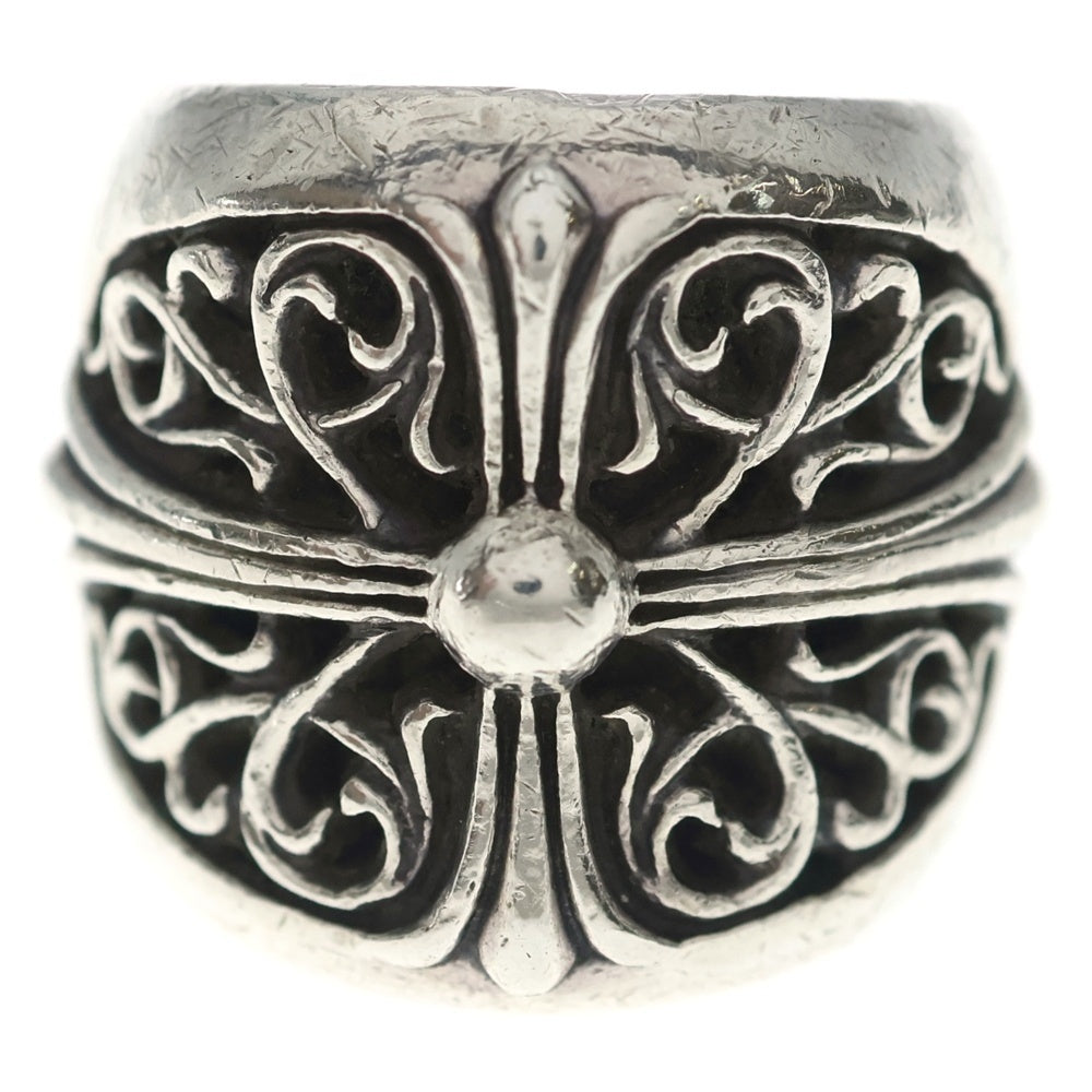 CHROME HEARTS(クロムハーツ) CLASSIC OVAL クラシックオーバルクロス リング シルバー BCA340