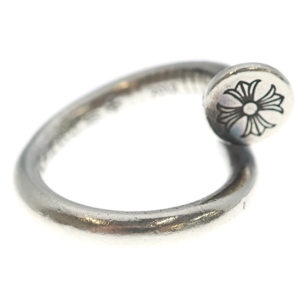 CHROME HEARTS(クロムハーツ) NAIL FLAT ネイル フラット リング シルバー BCA350
