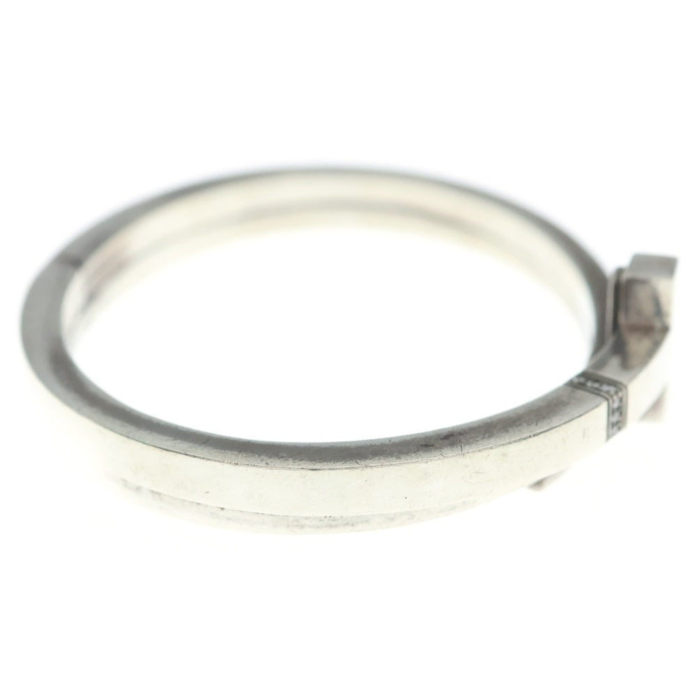 TIFFANY & Co.(ティファニー) Tスクエア ラップ ダイヤモンド ブレスレット シルバー レディース