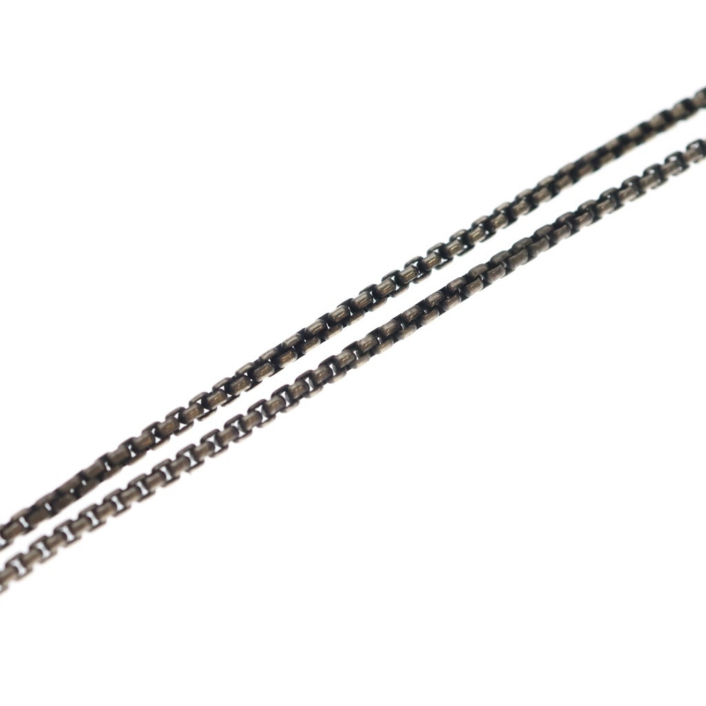 LONE ONES(ロンワンズ) Tear Bell W Extra Small Hook Box Chain ティアベルw エクストラスモールフックボックスチェーン シルバー LOKPN01HVC